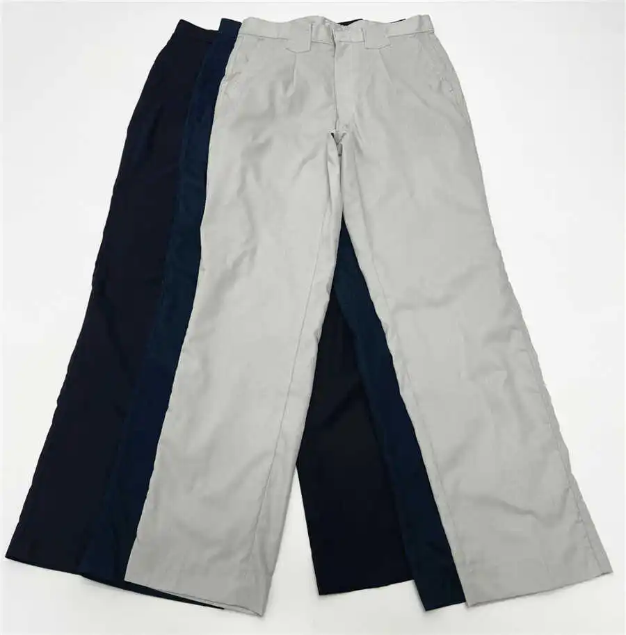 

Men's Summer Outdoor Lightweight Breathable Casual Straight Leg Work Trousers Quick Dry Urban Fashion Long Pants