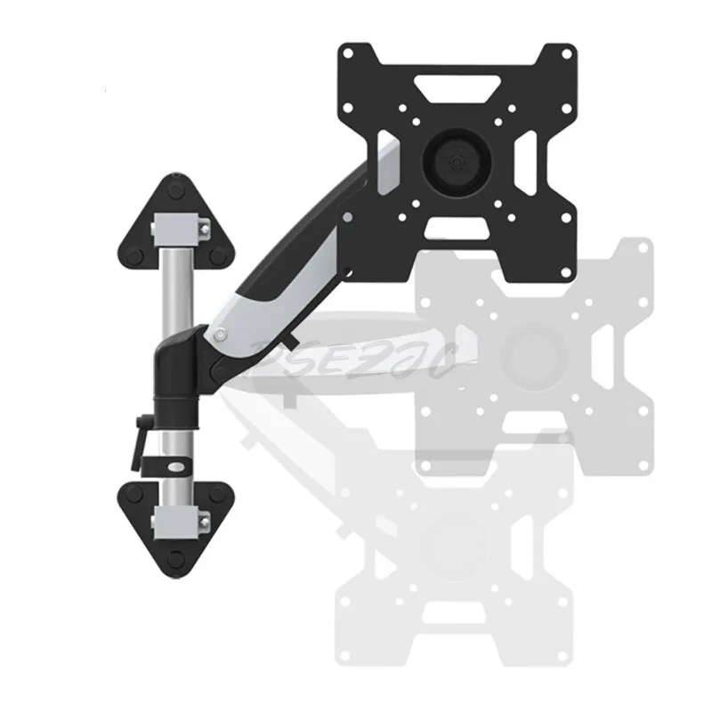 43-Inch Adjustable Rotating Wall Mount TV Stand - Universal Monitor Bracket