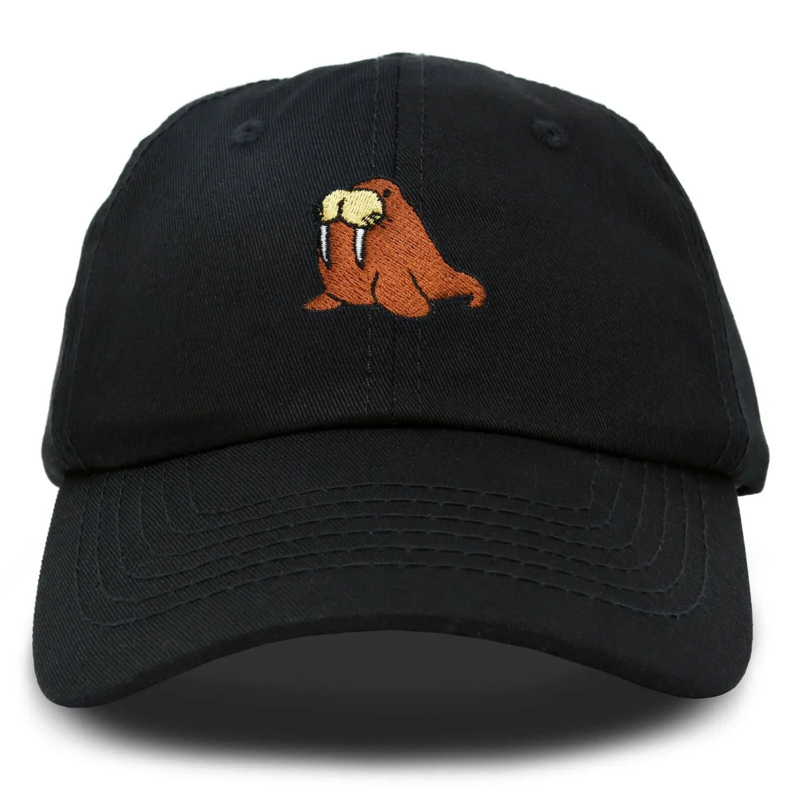 

Walrus Embroidery Dad Hat Baseball Cap Mens Womens