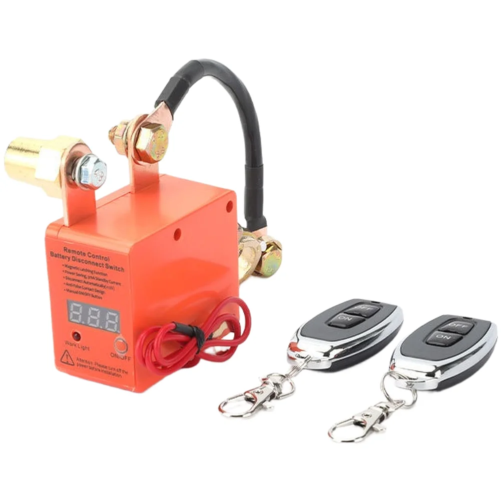 

Ignition Switch Relay Remote Control 240A 12V Remote Control Remote Battery Disconnect Switch For Smart Voltage Engine Cut Off