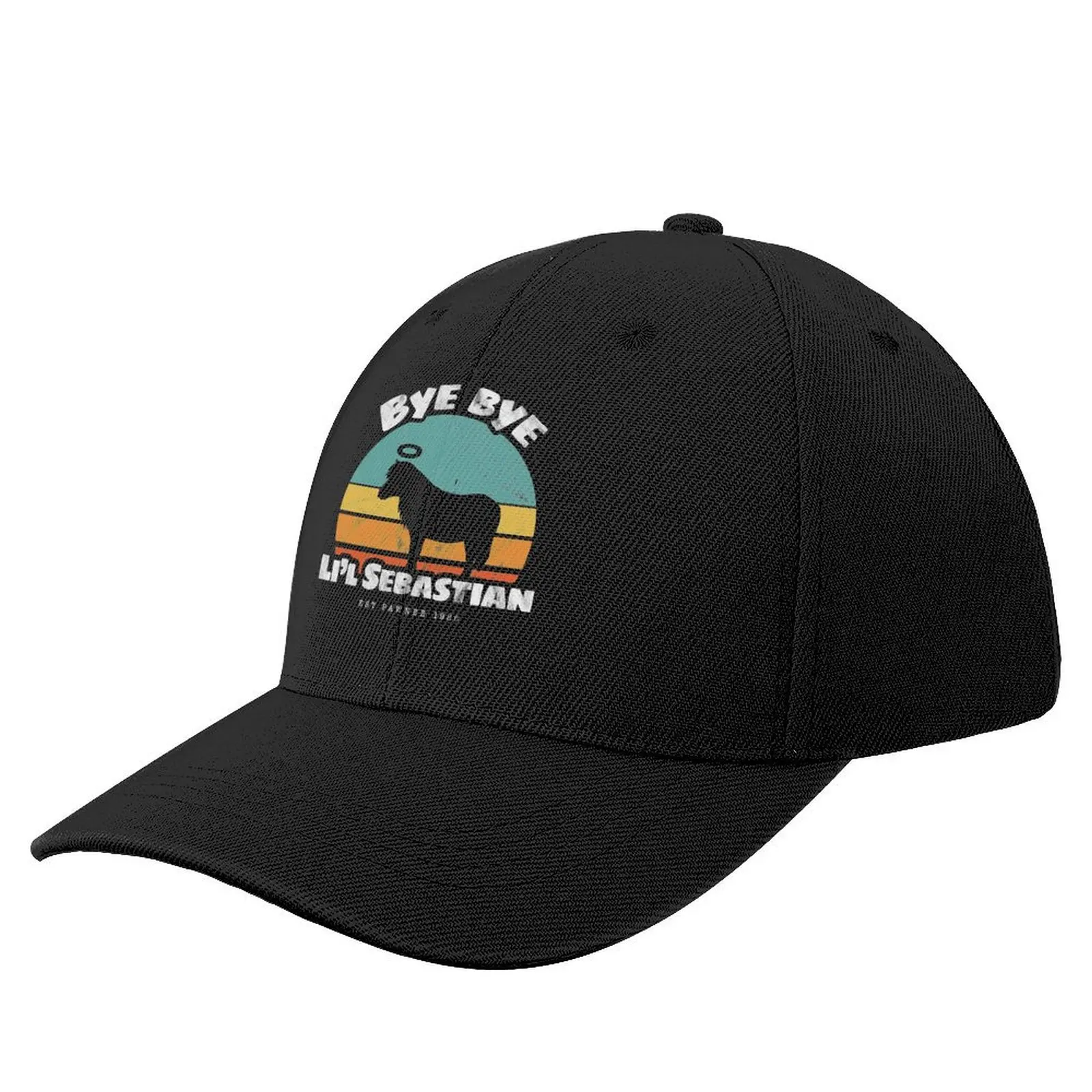 Bye bye Li'l Sebastian ? Est Pawnee 1986 Baseball Cap fishing hat dad hat Hats Man Women's