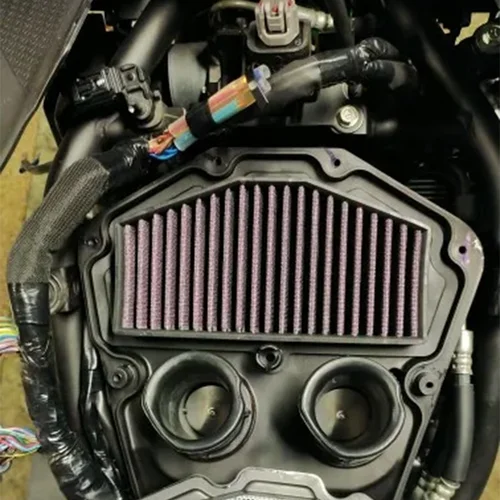 Imagen 2 del producto Elemento de filtro de aire, filtros de admisión de filtro de aire para Kawasaki Versys 650 KLE650 Ninja 650 EX650 Vulcan S 650 S650 EN650, accesorios