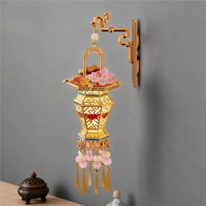 Palace Museum Creative Flower Baskets Palace Lanterns Refrigerator Stickers Tourism Lantern Museum Refrigerator Stickers ZI304