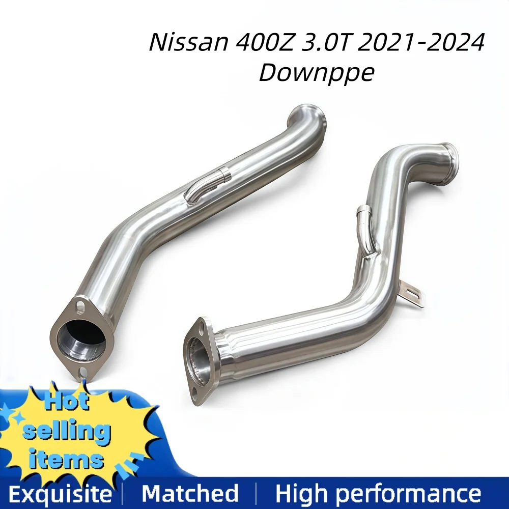 

Stainless steel downpipe exhaust pipe is used for Nissan 400Z 3.0T 2021-2024Downppe high flow exhaust pipe auto parts