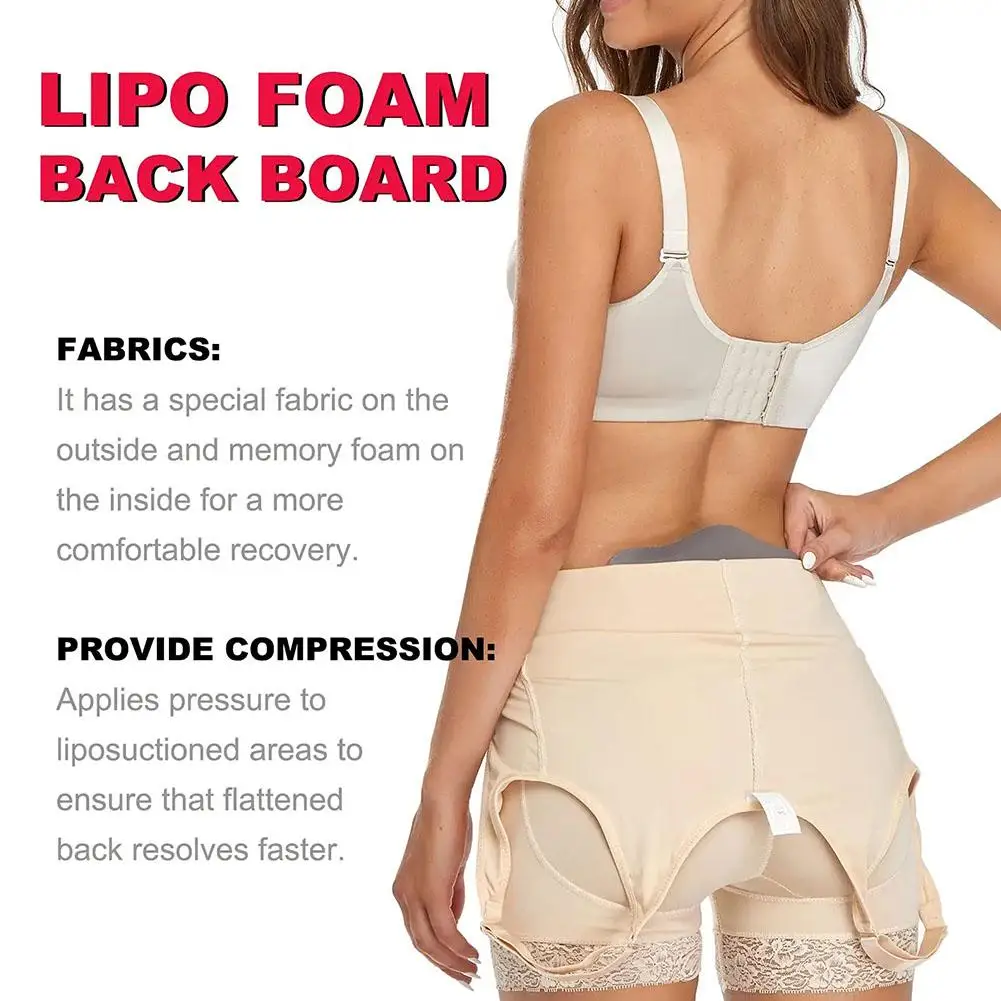 Lipo Foam Post Surgery Lumbar Molder Back Compression Board Ab Boards Liposuction C-Section Tummy Tucks Brazilian Butt Lifts