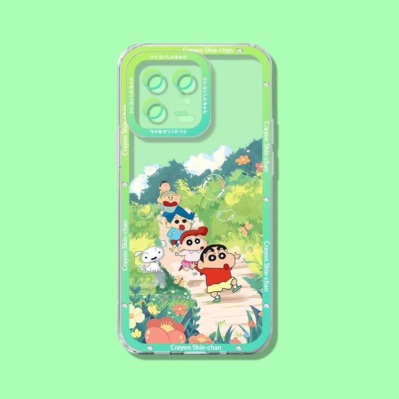 Cute C-Crayon Shin Cartoon Case for Xiaomi Mi 15T 14T 13T 12T 11T Pro Max Xiaomi 17 Ultra 15 13 14 12 11 Lite 5G NE Phone Cover view 3