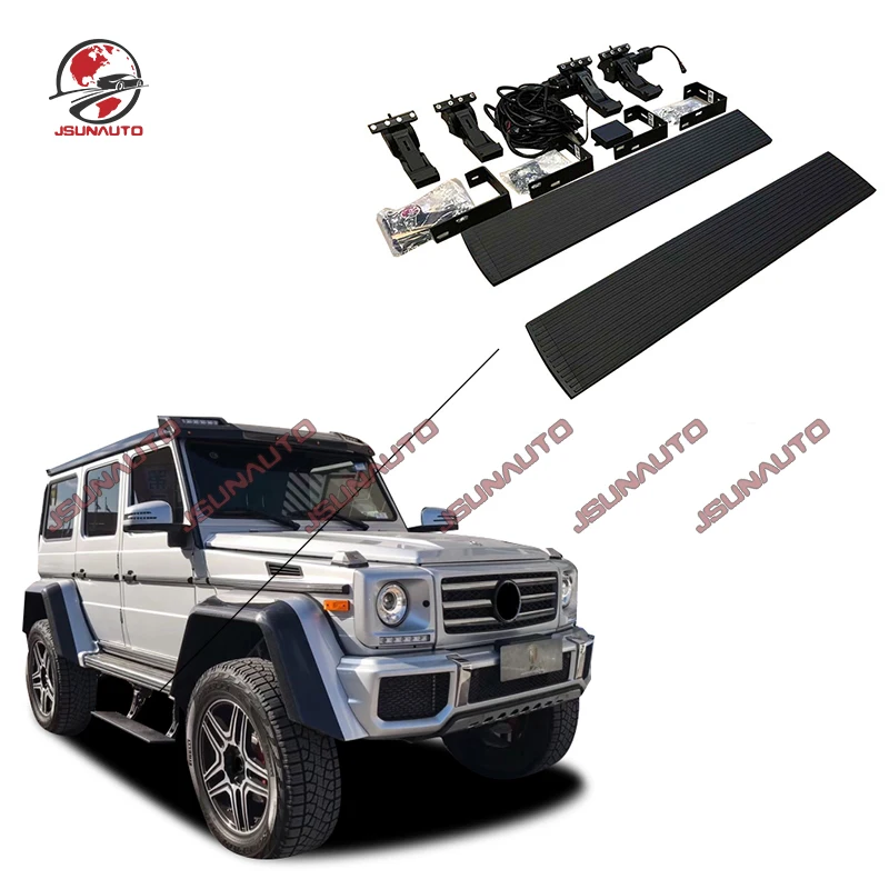 

For Benz G Class W463 Body Kit Side Auto Electric Pedal For G500 G55 G63 G65 Wagon Stainless Steel Side Running Boards