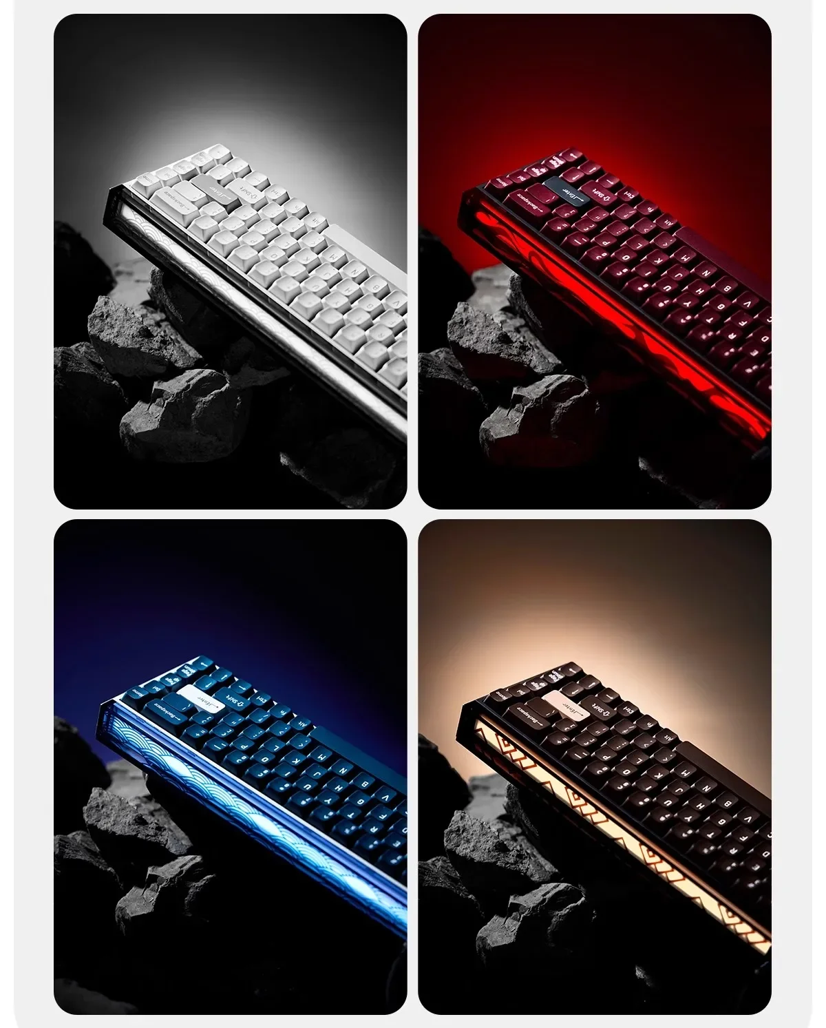 Melgeek MADE68 PRO Magnetic Switch Keyboard 8k Hull Structure With Ttc Supermagnetism Switch Gamer Keyboard Custom Four-Element