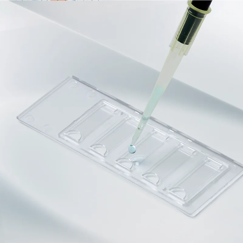 

10PCS Disposable cell counting board laboratory two-point/five-point hemocytometer counting board
