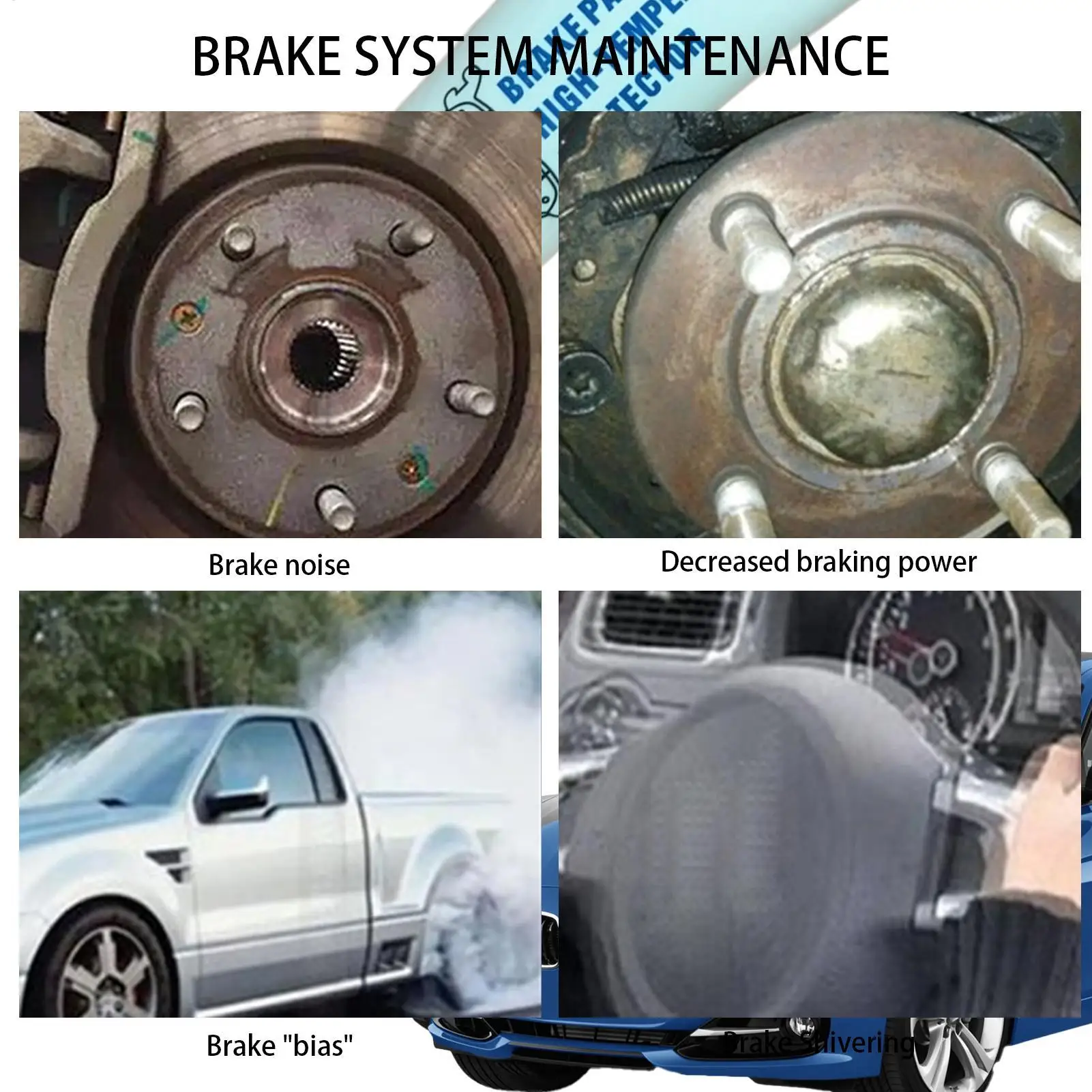 Brake Pads Grease Brake Grease Lubricant Brake Marine Grease Brake Grease Lubricant Heat Resistant Brake Pad Assembly Lubricants