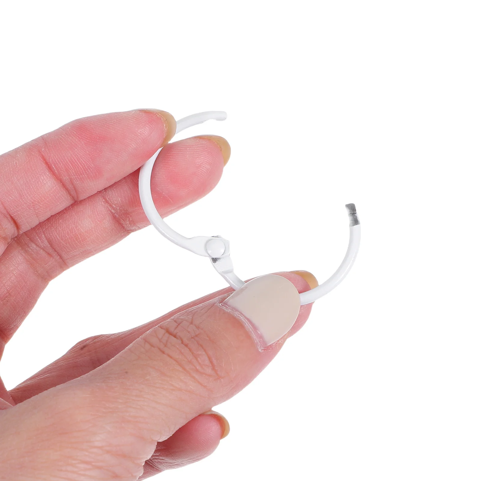 60Pcs 25Mm Metal Binder Rings Heavy Duty Binding Clips for Loose Leaf Paper Index Cards Scrapbook Craft Notebook Organization