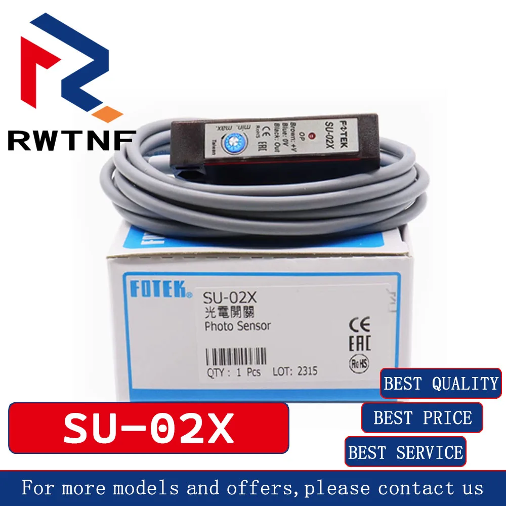 Brand New Genuine SU-02X FOTEK U-shaped tag sensing photoelectric switch,100% original warehouse stock