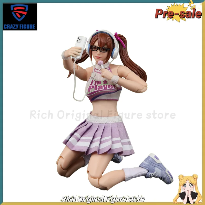 

【Предпродажа】Оригинальный CRAZY FIGURE Sport Gir1-YOYO 1/12 МАСШТАБ КОЛЛЕКЦИЯ ФИГУРКА Модель Игрушки Украшения Коллекция фигурок