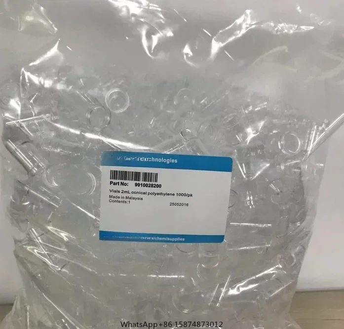 For Agilent 9910028200 Sample Bottle 2mL Conical Polyethylene 1000/pk