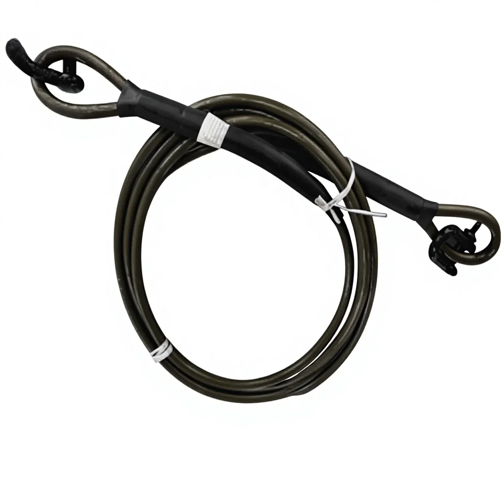 Heavy Duty Tow Wire Rope High Tensile Strength Steel Traction Cable