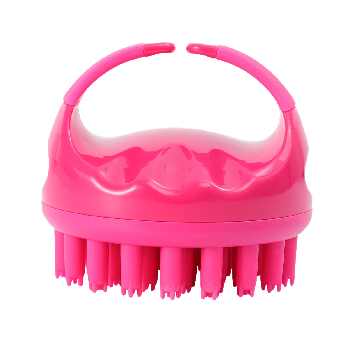 

Massage Brush Premium Durable Practical Long Use Ergonomic Handle Bending Hair Massager Shampoo Tool Salon Silicone