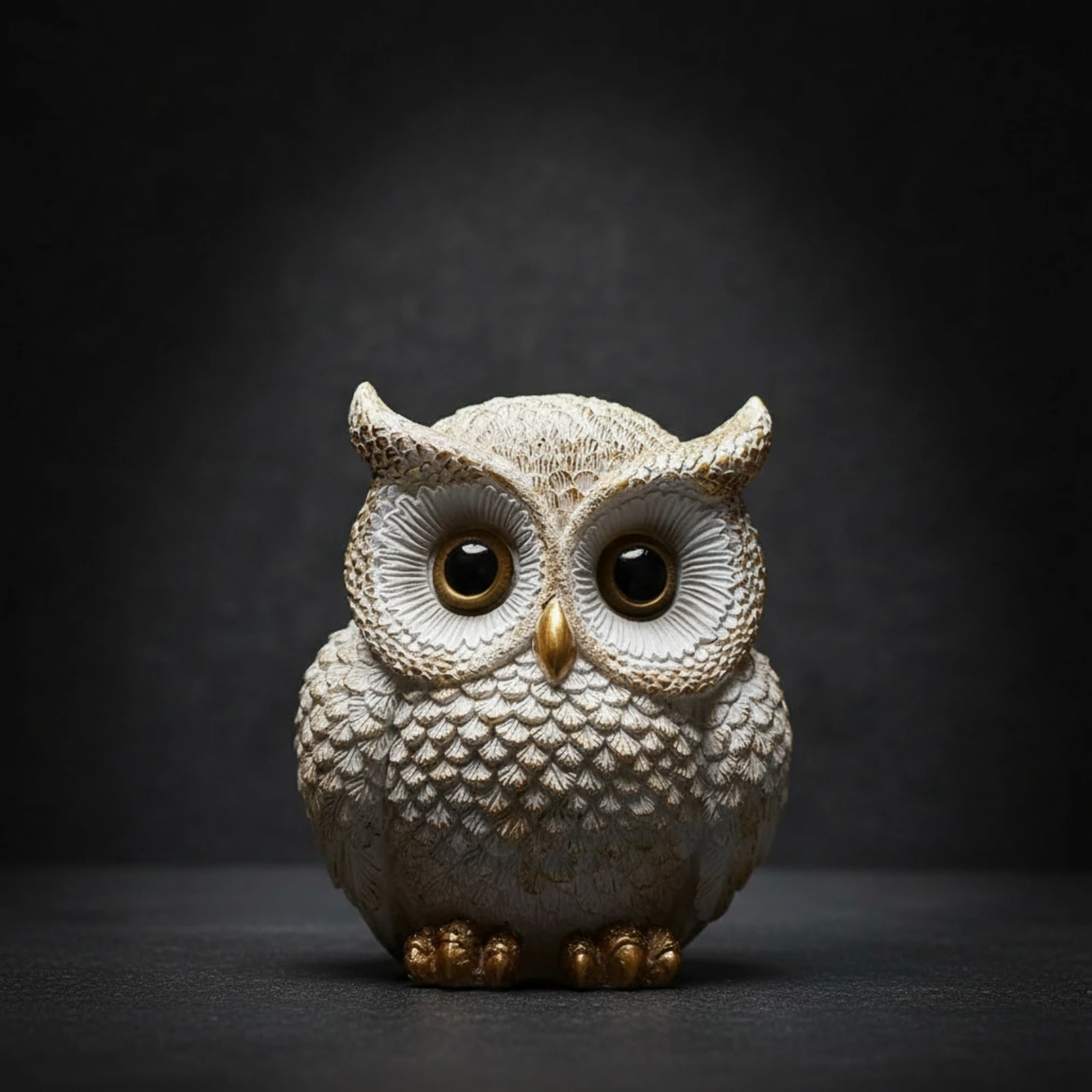 Owl Figurine Textured Owl Statue Decoration Bookshelf Decor Sophisticated for Collectors, Living Room, TV Cabinet