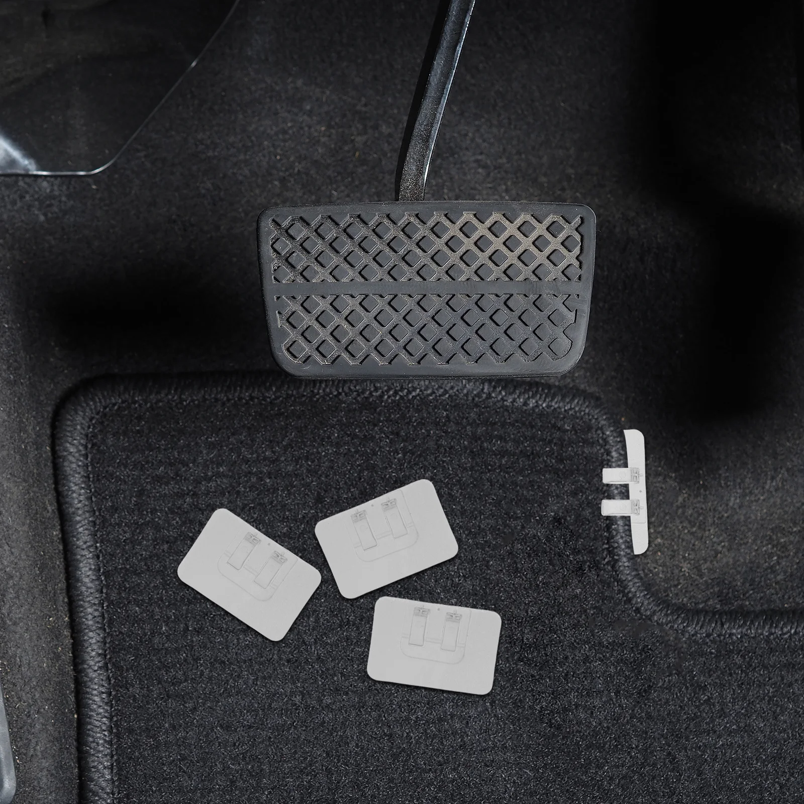 10Pcs Car Floor Mat Clips Antislip Design Removable Washable Grippers Universal Carpet Holders Retainers Fixing Grips