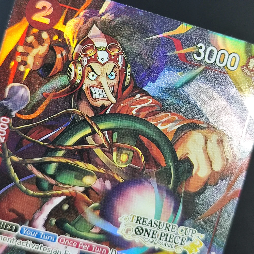 Self Made Proxy OPCG One Piece English Usopp OP01-004 2022 Treasure Cup Game Collection Card Toy - view 4
