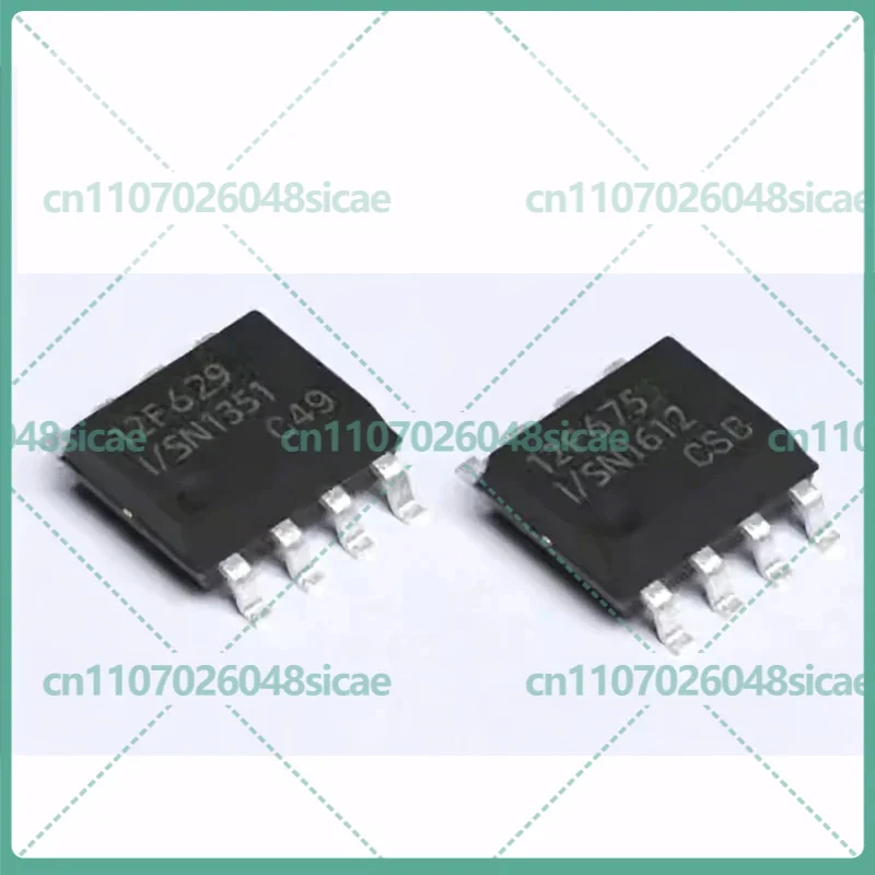 - (20pcs) 100% Original New PIC12F629/PIC12F675/12F629-I/P/12F675-I/P DIP-8 Chipset, Quality Guaranteed, Fast Shipping