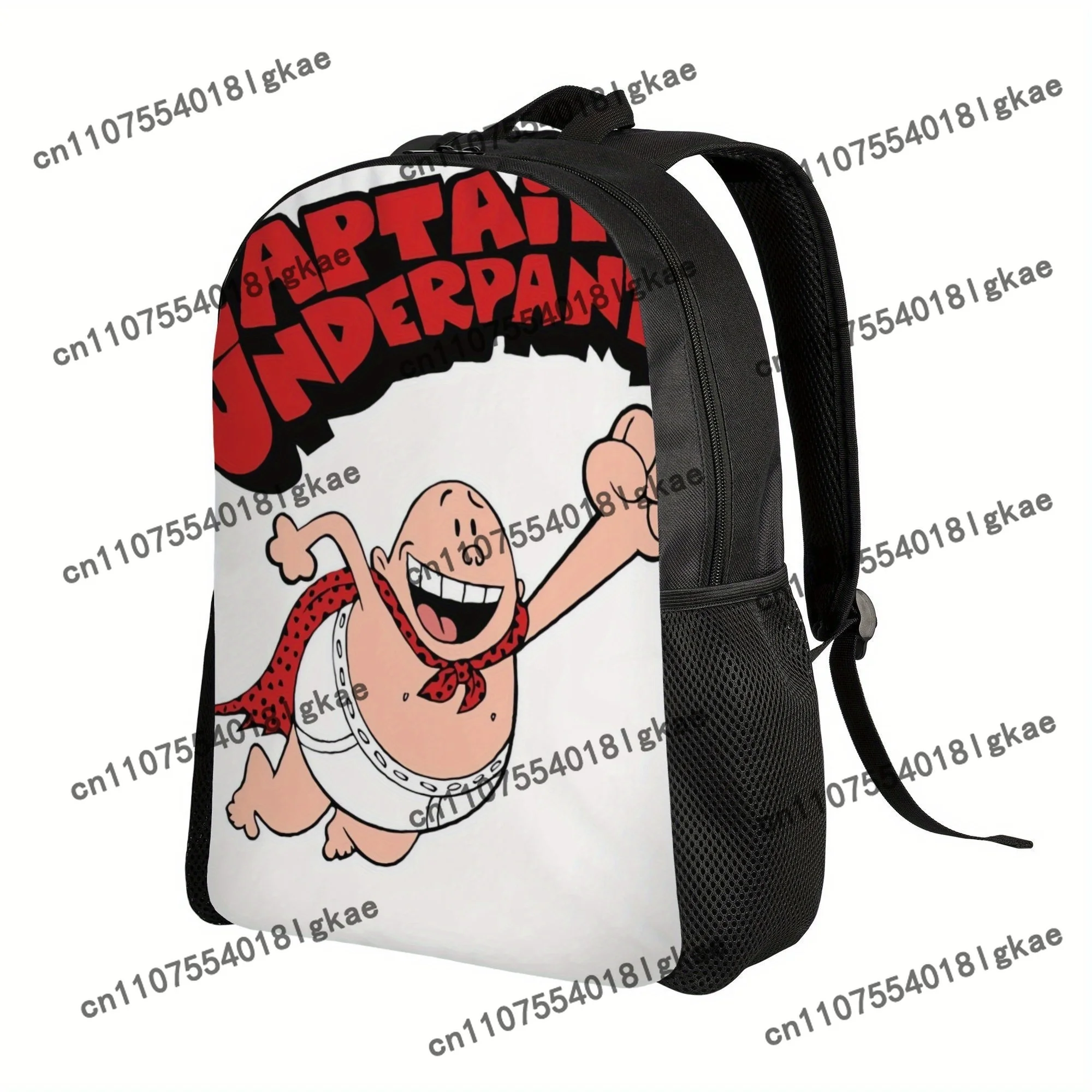 Single Layer Casual Backpack with a Clean Look Music Vintage Krupp Trala Laaa Captain Underpants A Simple Everyday Carry That Wo