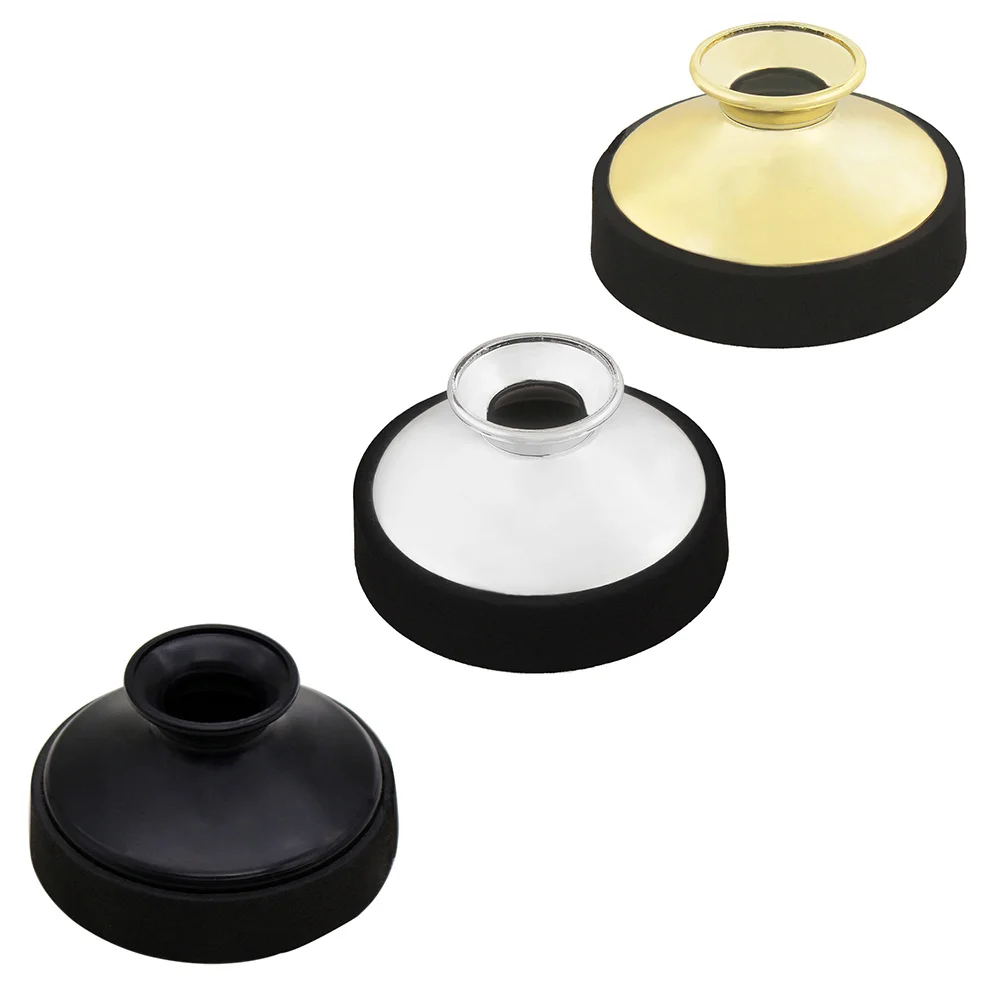 

3 Pcs Saxophone Mute Tone Muffler Alto Mutes Accessories Sound Saxaphone Abs Dampener Noise