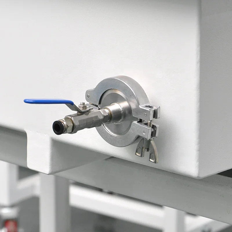 اتصال أنابيب الغاز الفراغ مواصفات متعددة وصلة أنابيب الهواء الاختيارية مع صمام الكرة لصندوق القفازات صندوق الفراغ