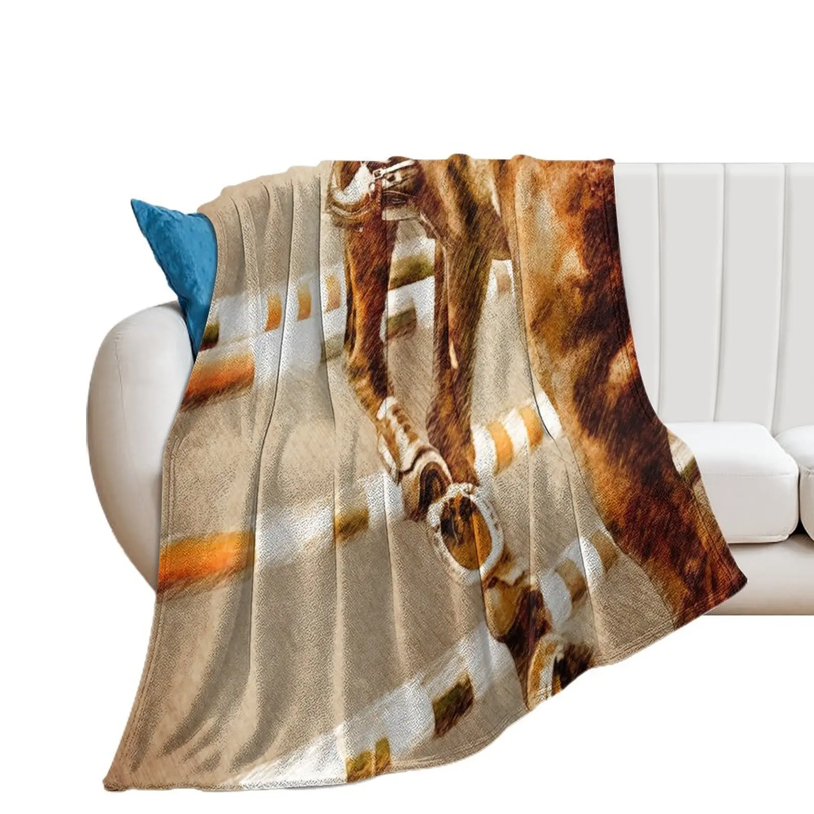 

Horse Rider #rider #horse #sport Throw Blanket Fashion Sofas For Baby Blankets