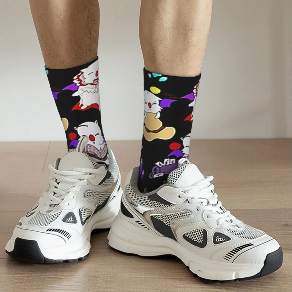 Final Nette-Chaussettes Harajuku Absorbant la Sueur pour Homme et Femme, Chaussettes sulfToutes Saisons, Accessoires Cadeaux