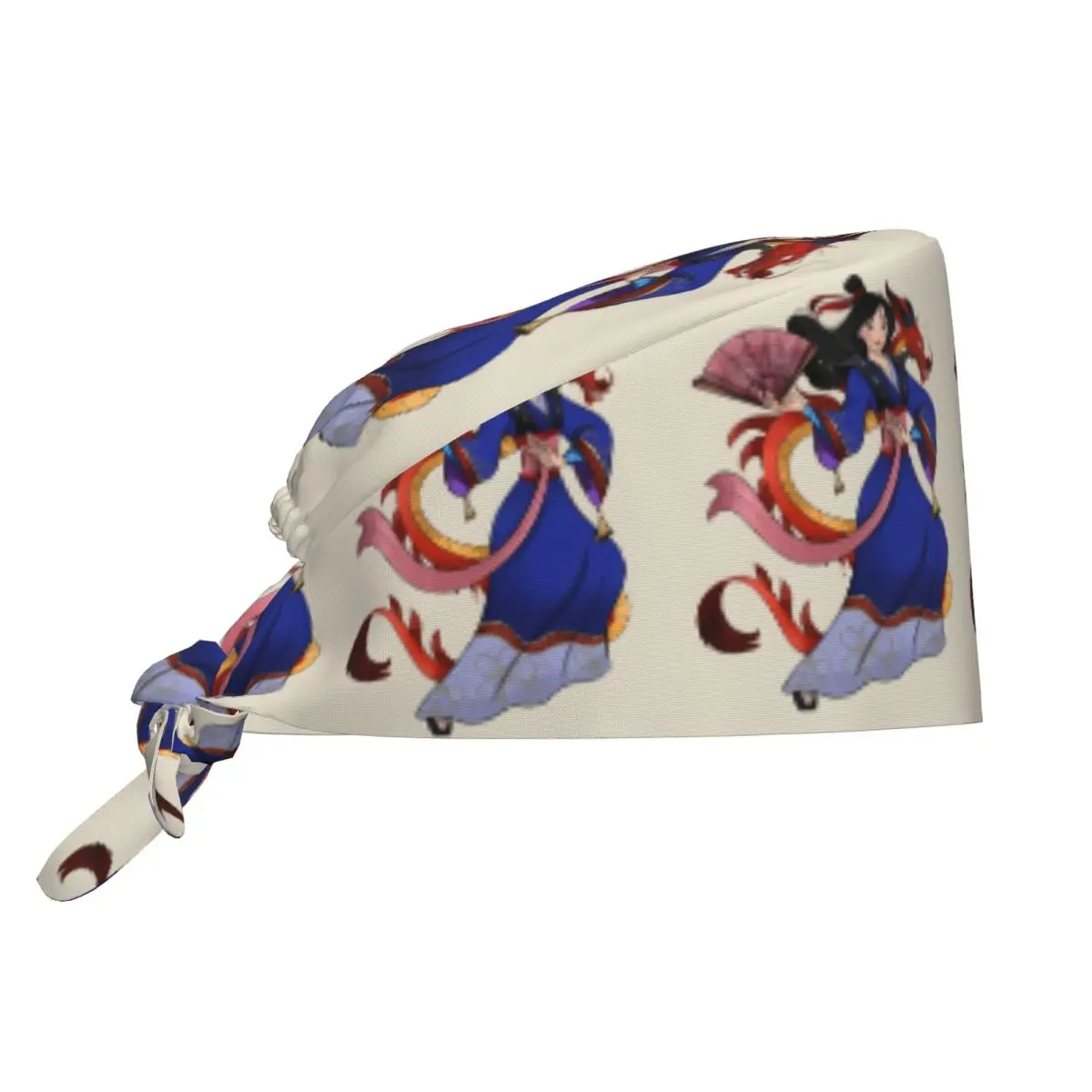 Регулируемая рабочая шапка M-Mushu и M-Mulan для женщин и мужчин, анимационная медицинская шапочка для медсестер, врачей, хирургов