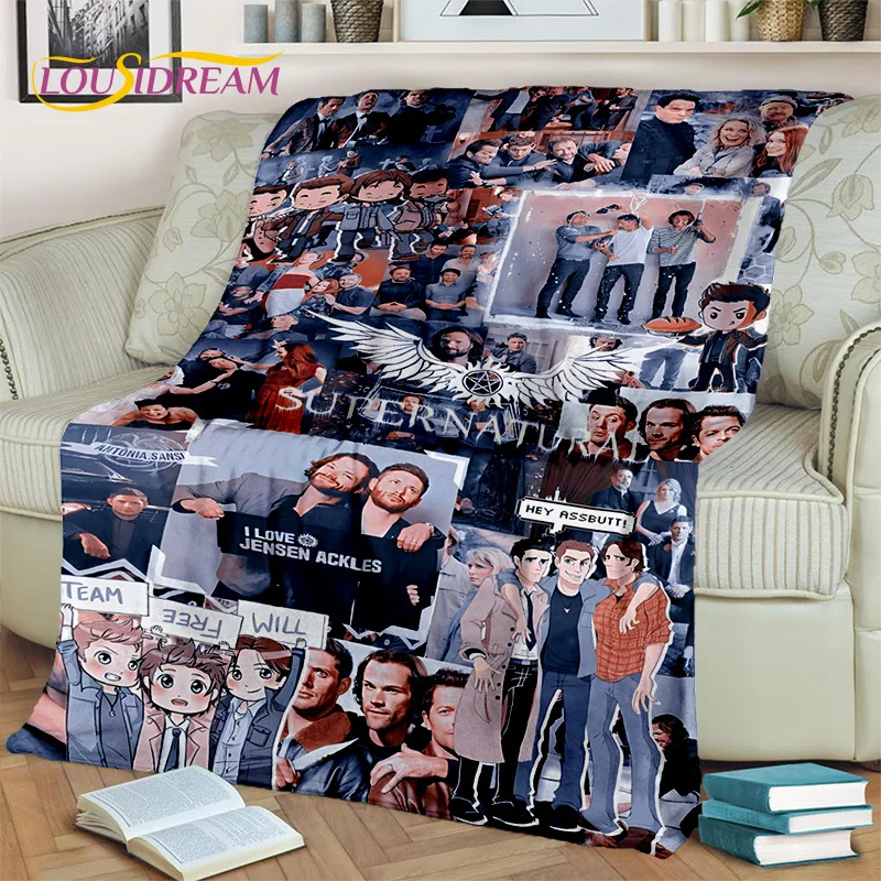 

Supernatural Series 3D Blanket,Flannel Throw Blanket for Home Bedroom Bed Sofa Living Room Picnic Office Hiking Leisure Nap Gift