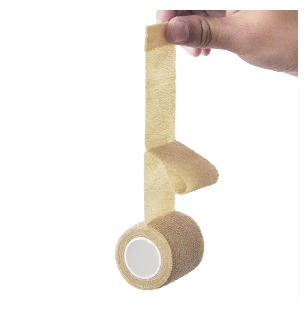 10/20 rolls 5cm*4.8m Non Woven Elastic Self Adhesive Bandage Cohesive Bandage for Sports Fixing Finger Wrist Leg