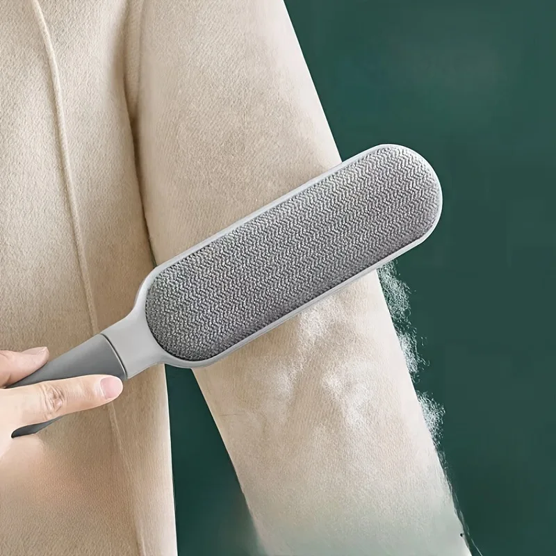 قابلة لإعادة الاستخدام الحيوانات الأليفة القط الشعر الفراء فرشاة دوارة قابلة لإعادة الاستخدام ثابت الغبار تنظيف فرش دليل نظافة أداة ماجيك الملابس مزيل الوبر #6