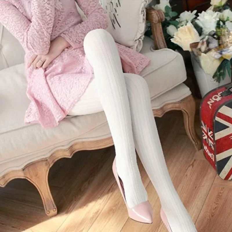 

High Elasticity Tights Women Sweet Girls Japanese Soft All-match Daily Teenagers Trendy Slender Leisure Females Pantyhose Good