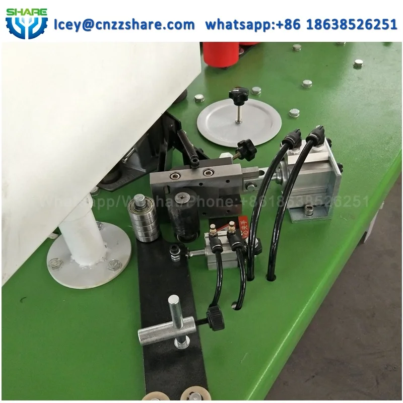 Wood Edge Banding Machine Automatic Wood Edge Trimmer Gluing Machine