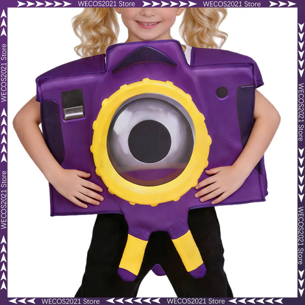 

Disguise Funny Cute Camera Cosplay Teen Cloth Cartoon Movie Plush Story Costume Halloween 14 Years Role Play Dress Up Outfits