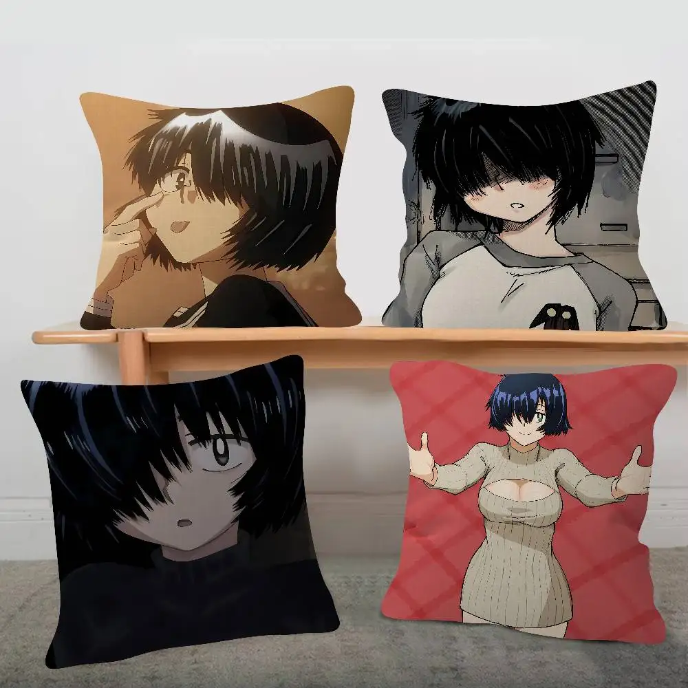 Anime Mysterious Girlfriend X Pillow Anime Pillow Sofa Bed Head Pillow Cover Cushion Cover Fashion 30x30 40x40 45*45cm