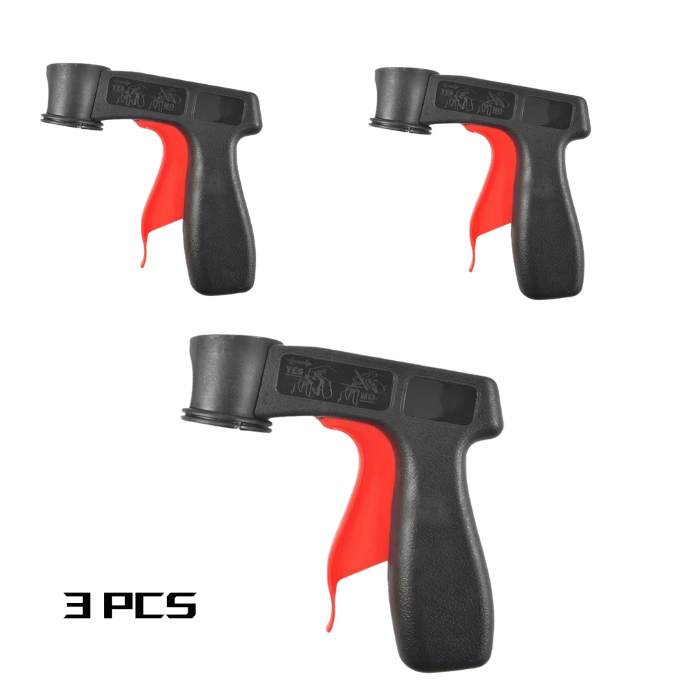 1 stuks plastic draagbare spuitverfhandgreep, universeel herbruikbaar autokleurveranderende film plakken zelfspuitend handspuitpistool - afbeelding 1