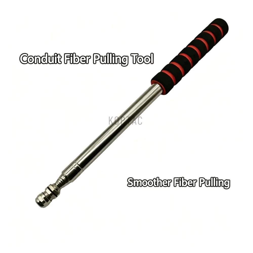 Optical fiber conduit auxiliary tool protective tube auxiliary fiber insertion rod fiber insertion heat shrink tubing