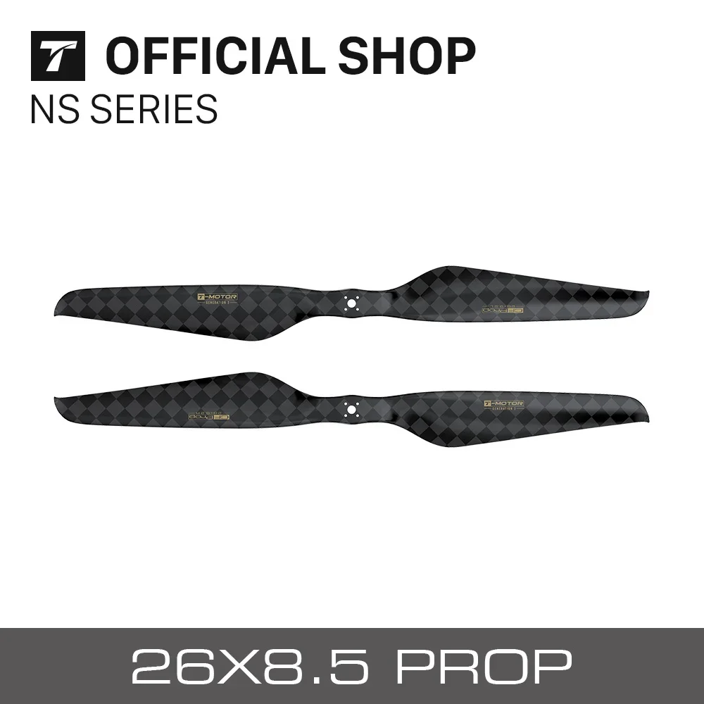 T-Motor Multirotor Carbon Fiber 3Rd Generation Gen Propellers Ns Series Ns26X8.5 Ns27X8.8 Ns28X9.2 Ns30X10 Light Prop Pair