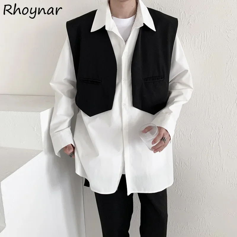 

Vests Women Open-stitch Vintage Minimalist Outerwear All-match Casual Popular Female Fashion Solid Elegant Cozy College Cropped