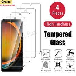4Pcs Protective Glass for Samsung Galaxy XCover 7 6 Pro 5 Screen Protector Film For Samsung X Cover 7 5 6 Pro Glass