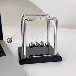 Newton 's Cradle Pendulum Small Science Physics Gadget Desktop Balance Toy Stress Relief Gifts For Office Home