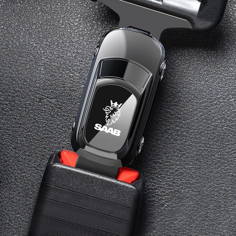 Car Safety Belt Extender Plug Buckle Seatbelt Clip For SAAB SCANIA 95 93 900 9-7 600 97X Turbo X Monster 9-2X GT750 Accessories