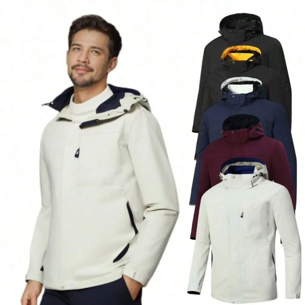 

Affordable Waterproof Windbreaker, Reliable Rain Protection Jacket with Basic Features for Occasional Outdoor Use