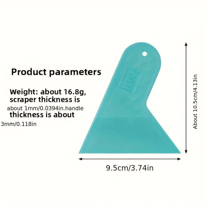 Car Film Tool Car Wrap Special Scraper Invisible Car Wrap Application ToolTPUTransparent Film Beef Tendon Scraping Edge