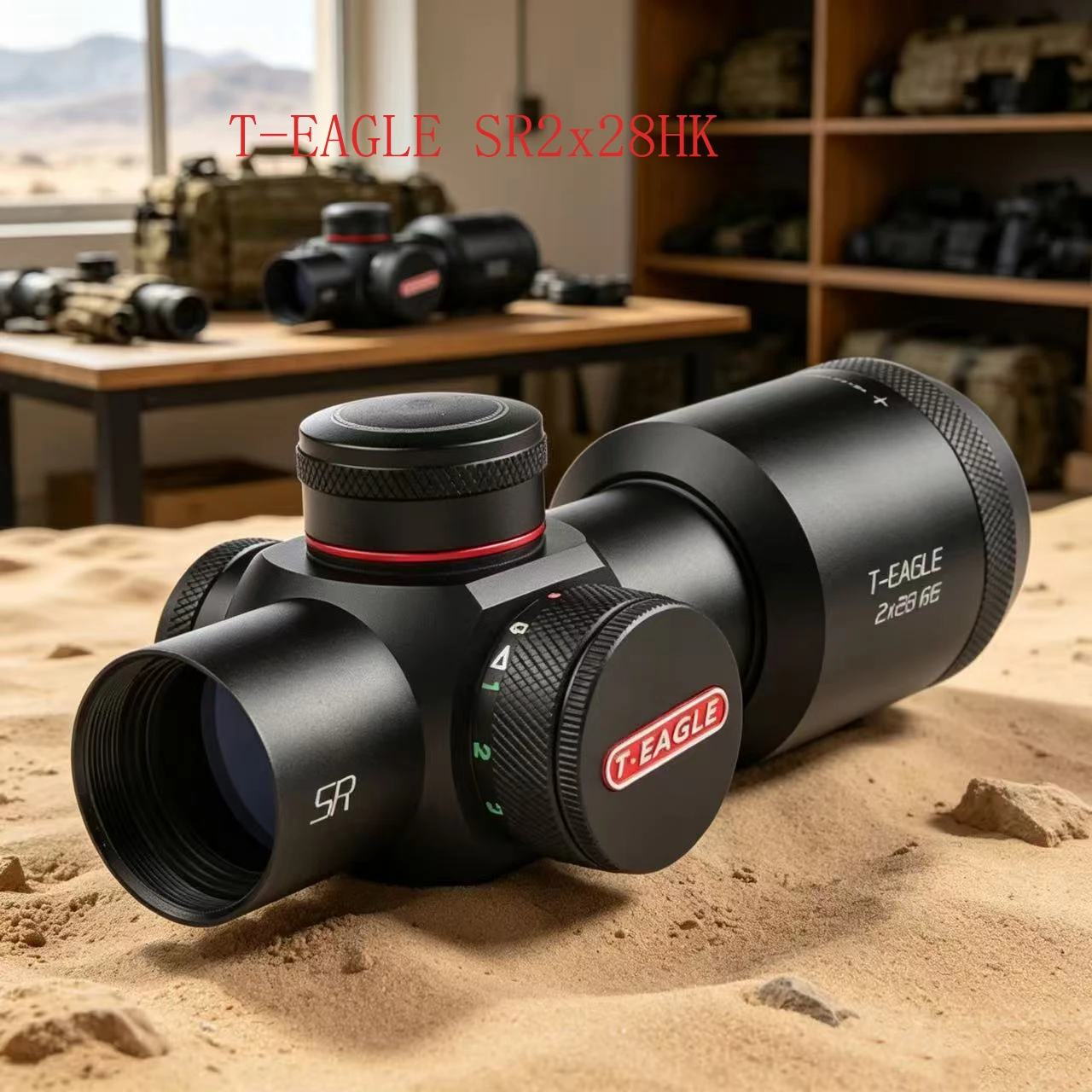 T-EAGLE SR2x28HK post-differentiation fixed magnification high-definition shockproof thin-edge wide-view short-range telescope