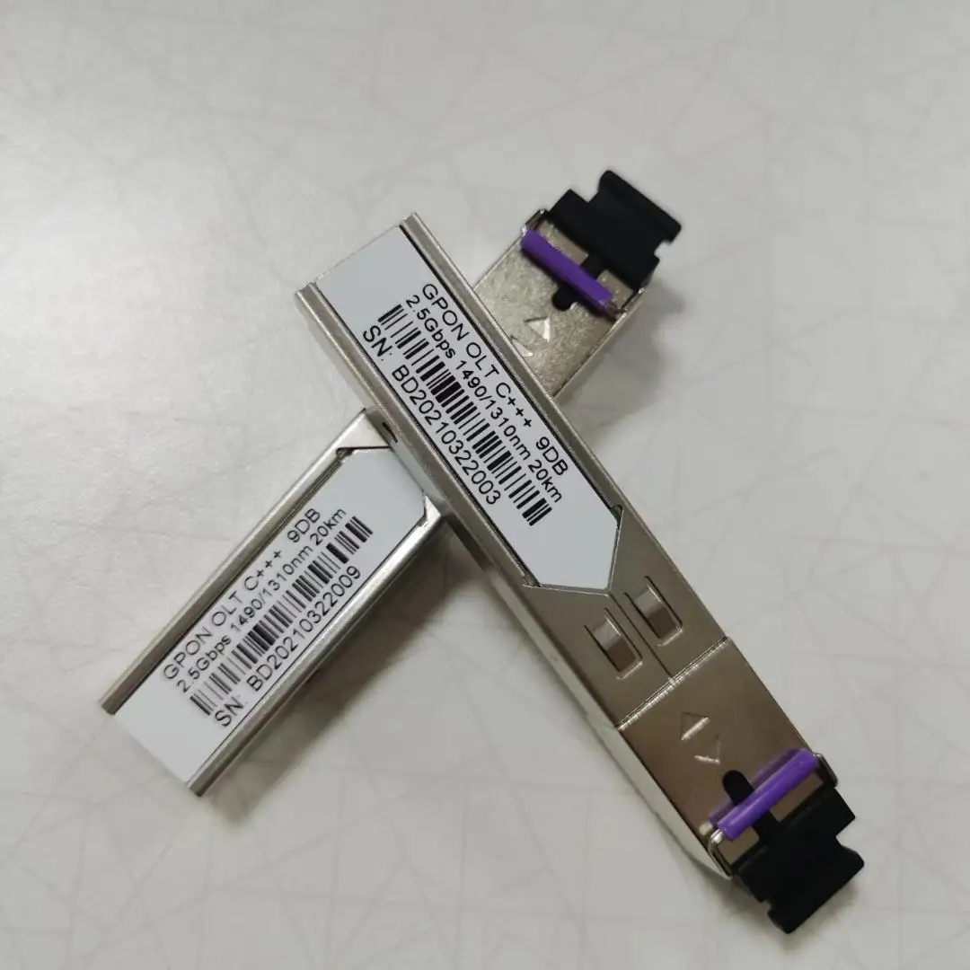 

Wolon Factory Manufacturer 9dBm PX20+++ GPON OLT C+++ 2.5G PON SFP Transceiver Module compatible with GPON OLT