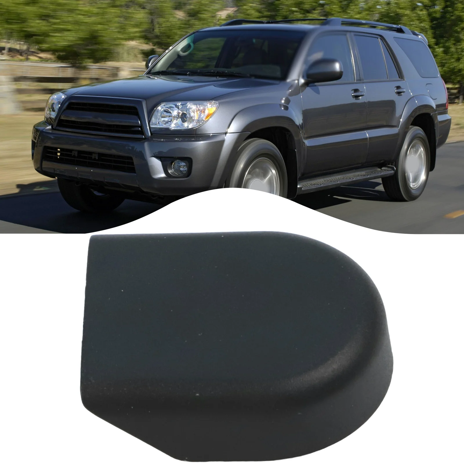 Automotive Repair Front Wiper Cover Cap Wiper Cap Installation Guide Wiper Cap Made Of ABS Material For Toyota Pickup