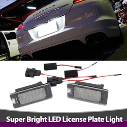 LED Number Plate Light Error Free License Plate Lamp For Porsche Panamera 970 4D 2010-2016 8TO943021
